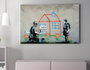 Wallity Lienzo Decorativo Banksy WY139 50 x 70 cm